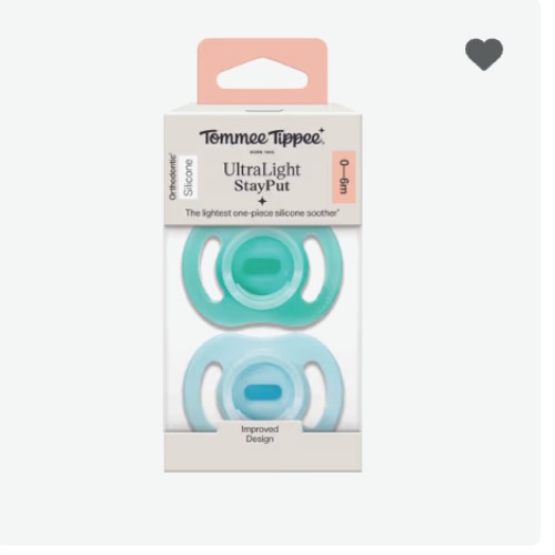 Dummies 0-6 - Tommee Tippee Ultra Light Stay Put